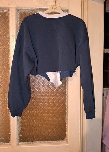 xl Beden Crop Sweatshirt 