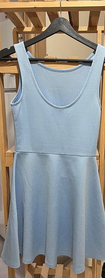 H&M Mavi Elbise