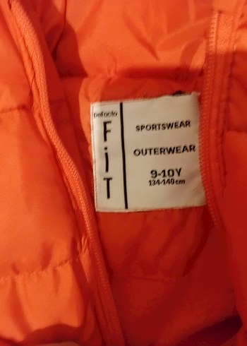 kız çocuk nar çiçegi Kapüşonlu Kışlık Mont - Görsel 2