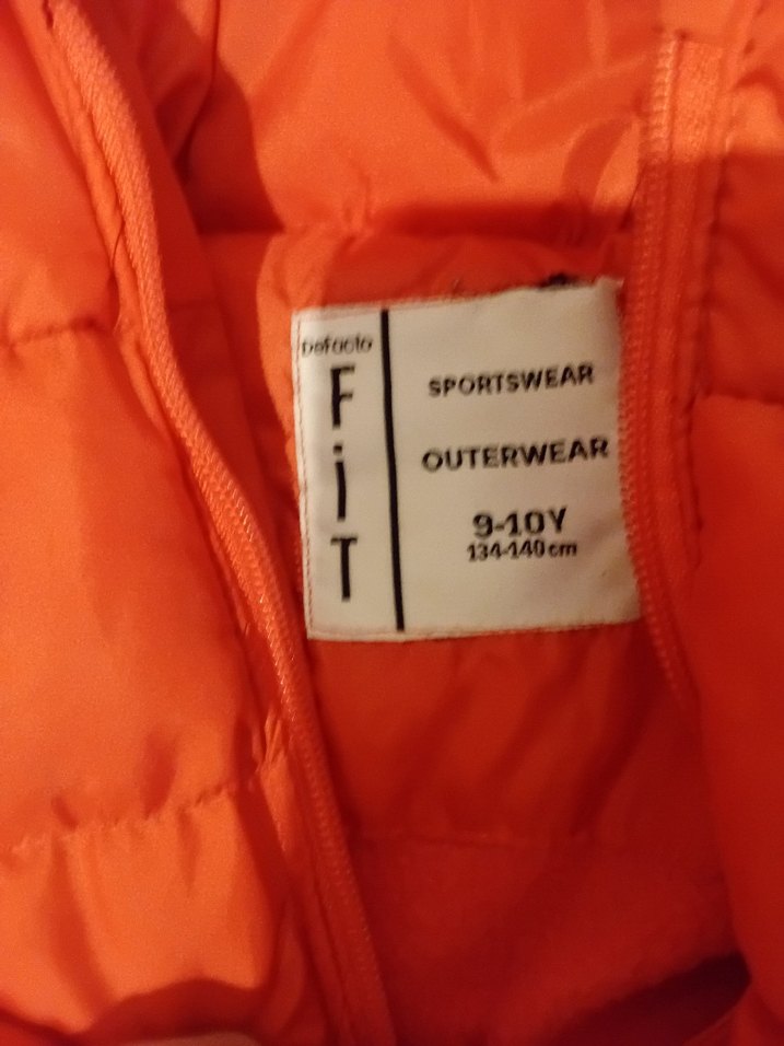 kız çocuk nar çiçegi Kapüşonlu Kışlık Mont - Görsel 2