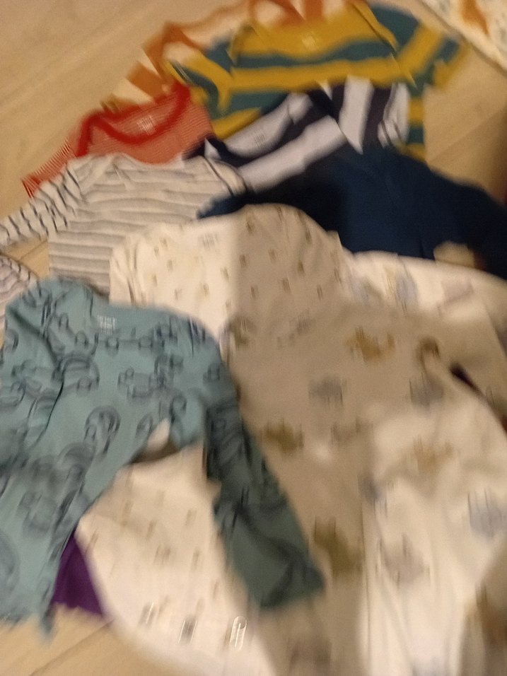 Çok Renkli Uzun Kollu Bebek Body - Görsel 2