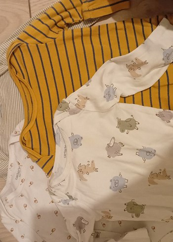 Uzun Kollu  kısa kollu karışık Bebek Body - Görsel 2