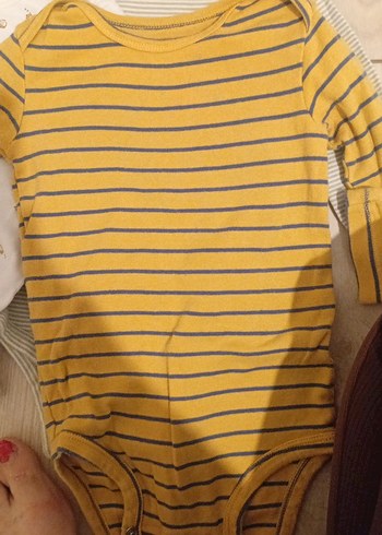 Uzun Kollu  kısa kollu karışık Bebek Body - Görsel 5