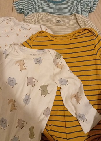 Uzun Kollu  kısa kollu karışık Bebek Body - Görsel 3