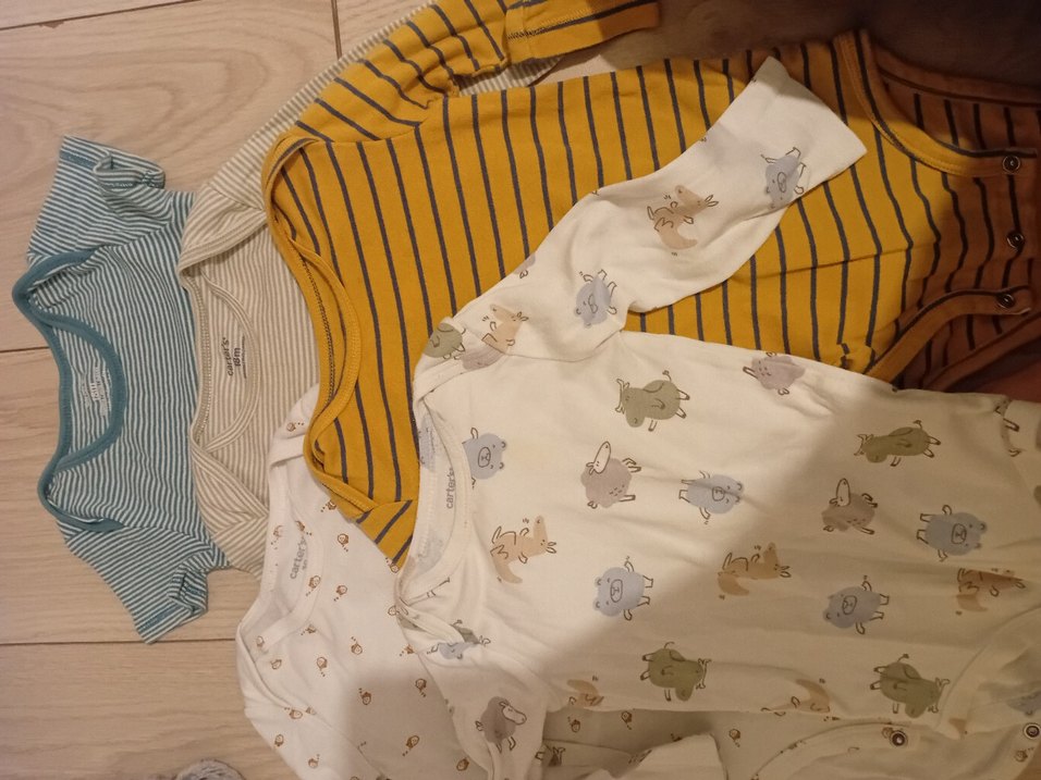 Uzun Kollu  kısa kollu karışık Bebek Body - Görsel 2