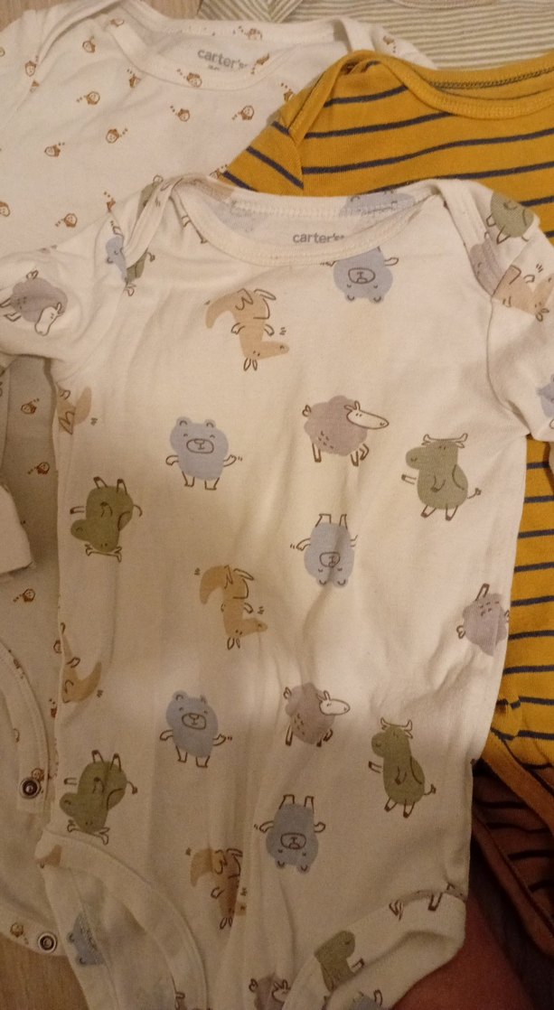 Uzun Kollu  kısa kollu karışık Bebek Body - Görsel 4