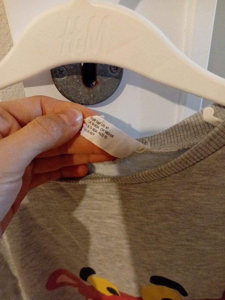 Gri Uzun Kollu Kız elbise - Görsel 2