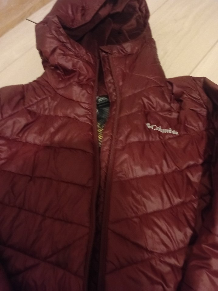 Bordo Fermuarlı Kadın ince  Mont - Görsel 2