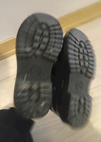 Kız Çocuk Siyah Goth Botlar - Görsel 6