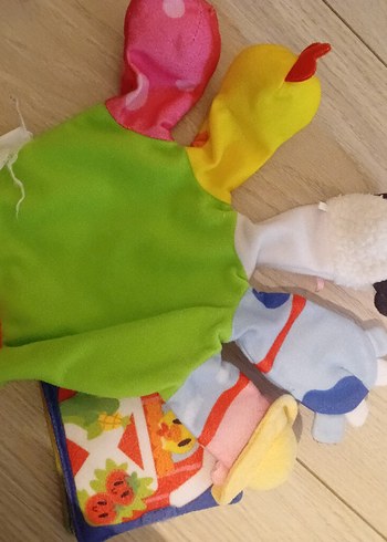 Renkli Parmak Kuklası Oyuncak - Görsel 6