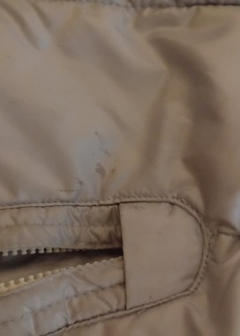 gri Kürklü Kadın Kışlık Mont - Görsel 6