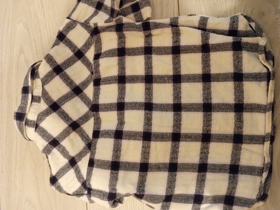 Düğmeli Ekoseli Kız çocuk  Kollu Gömlek - Görsel 3