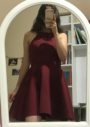 Bordo mini abiye