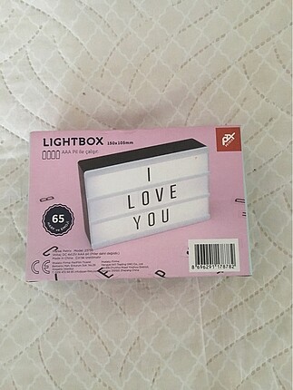 Işıklı lıghbox