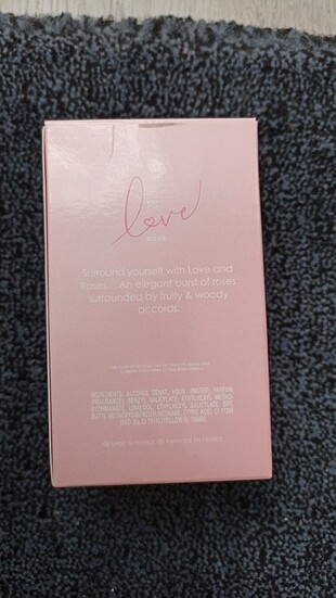 Beden PS love ROSE parfüm yeni kullanılmamış