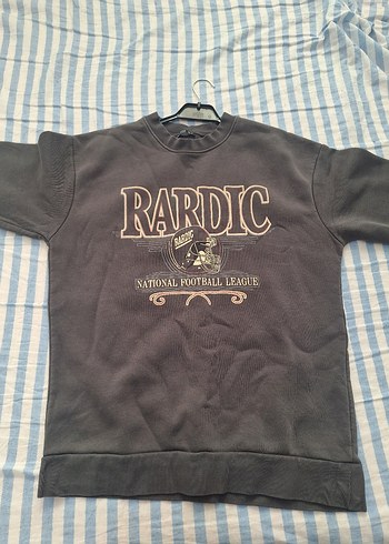 Gri Kadın Baskılı Sweatshirt - Görsel 2