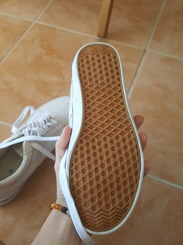 38 Beden beyaz Renk Vans muadili