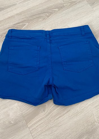 l Beden mavi Renk Lacivert Denim Mini Şort