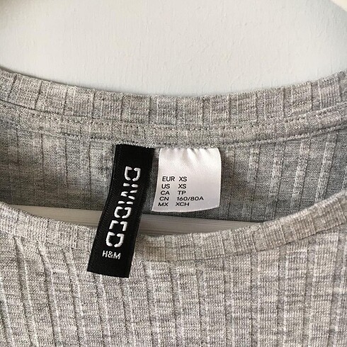 xs Beden h&m uzun yırtmaçlı tunik üst