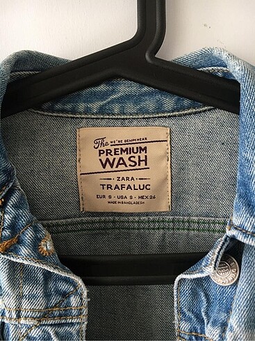 Zara zara jean ceket