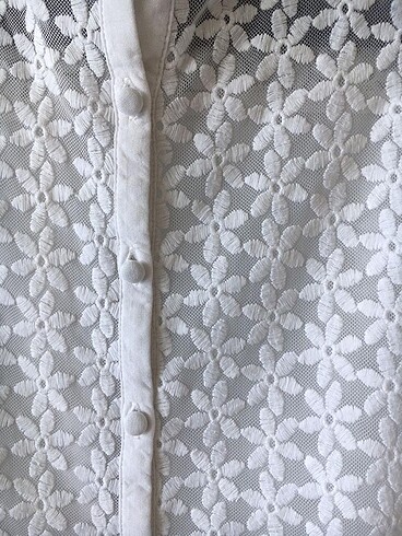 xs Beden beyaz Renk h&m beyaz üst
