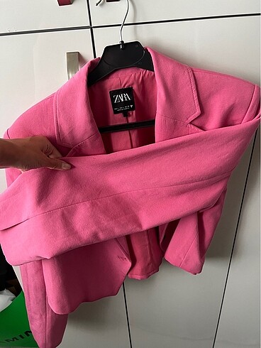 Zara crop ceket - Görsel 5