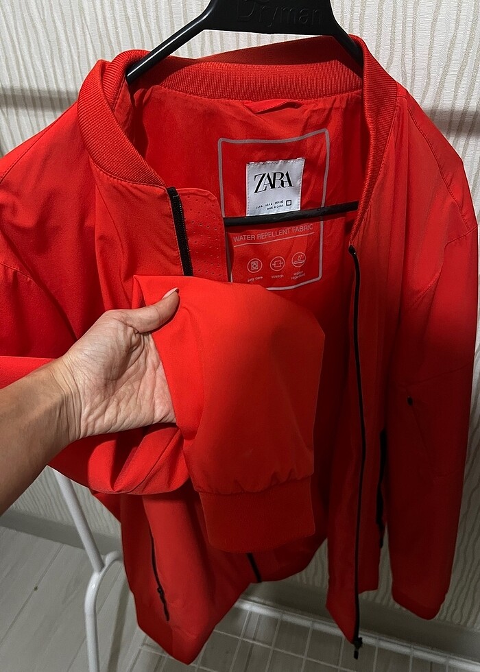 Zara erkek yagmurluk - Görsel 5