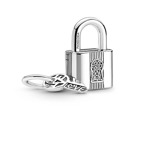 Pandora Kilit Anahtar Sallantılı Charm
