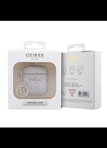 Apple Airpods Kılıf Guess Orjinal Lisanslı