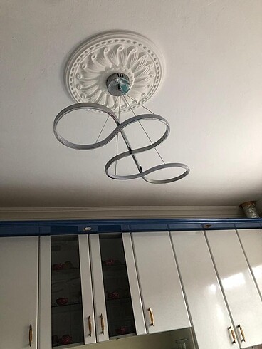  Beden gri Renk Yol Model Sarkıt Avize