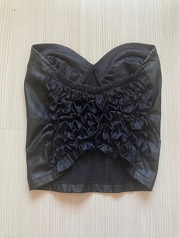 Zara deri büstiyer gotik