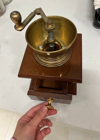 Ahşap Kahve Değirmeni - Görsel 3