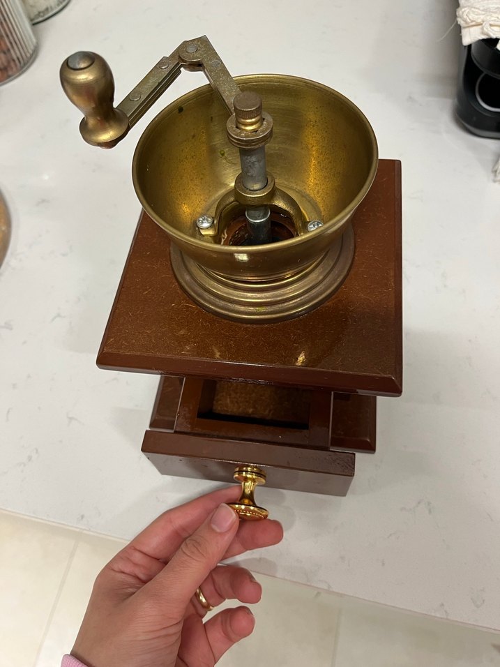 Ahşap Kahve Değirmeni - Görsel 3