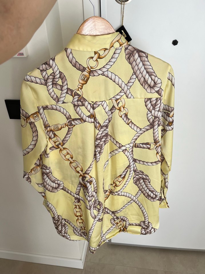 Zara saten gömlek - Görsel 3