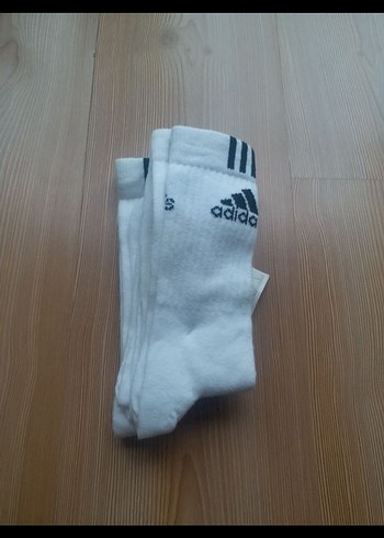 Adidas Beyaz Erkek Spor Çorap