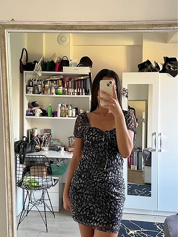 xs Beden lacivert Renk Mini elbise