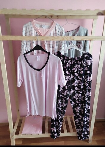 Diğer Yazlık bayan pijama takımları