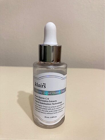  Beden Klairs C vitamini