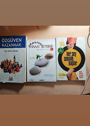 3 adet kitap 