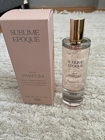 Zara sublime epoque parfüm