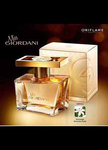 Oriflame miss giordani parfüm 