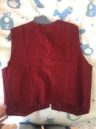 xs Beden bordo Renk Kot yelek