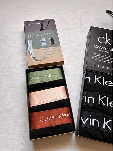 Calvin Klein Erkek 3lü kutulu boxer