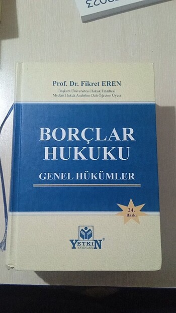 Fikret Eren - Borçlar Hukuku Genel Hükümler