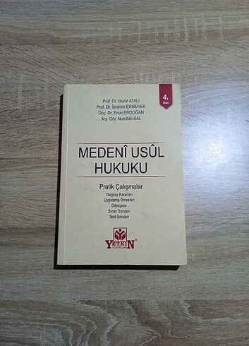 Medeni Usul Hukuku Pratik Çalışma Kitabı