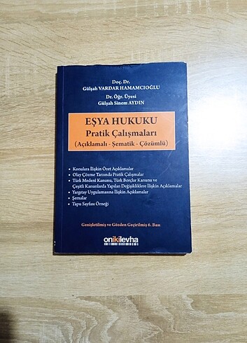 Eşya Hukuku Pratik Çalışma Kitabı