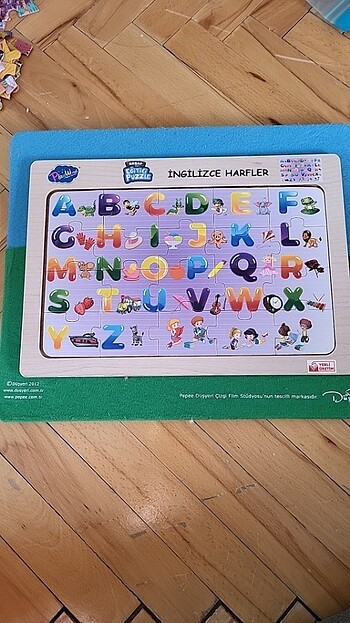 Eğitici Ahşap Puzzle