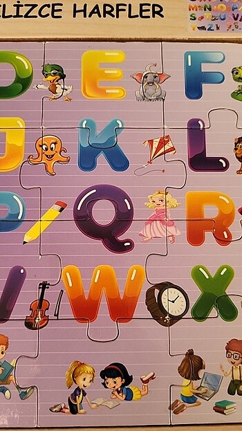 Fisher Price Eğitici Ahşap Puzzle