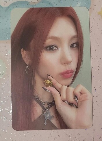 itzy yeji photocard 