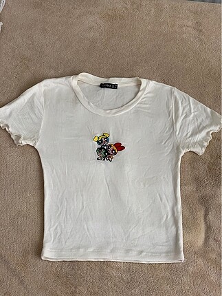 Powerpuff girls crop tshirt